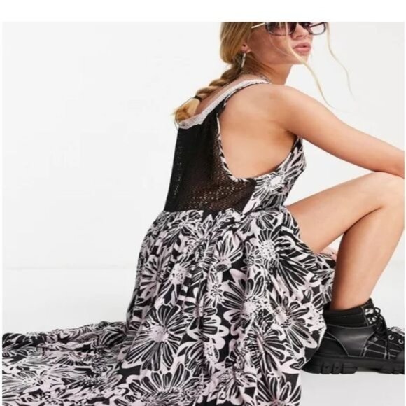 Free People Tiers for you Tiered Maxi dress Small - Picture 10 of 10